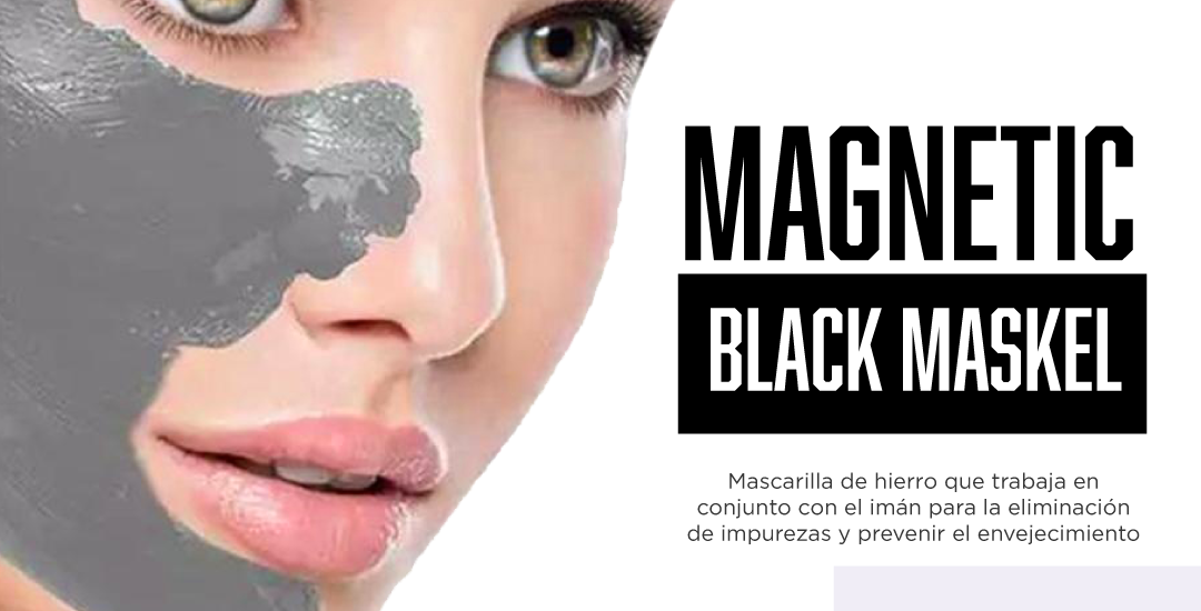 MAGU MAGNETIC BLACK MASK