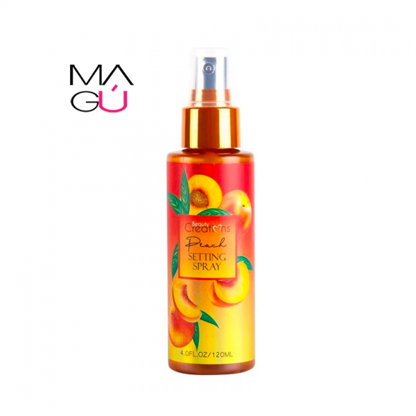 MAGU_PEACH SETTING SPRAY 120ml. - Beauty Creations_01