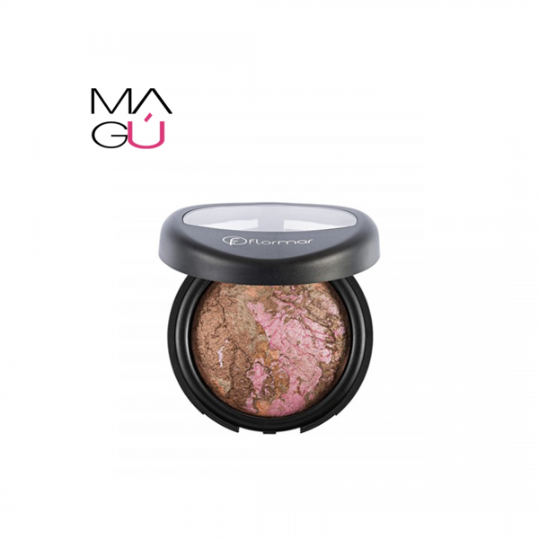 Baked Blush On Marble Pink Gold Flormar