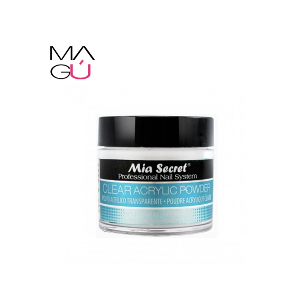 Clear Acrílic Powder Mia Secret 59gr