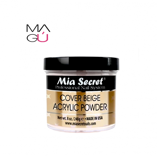 Cover Beige Acrílico Powder Mia Secret 118gr