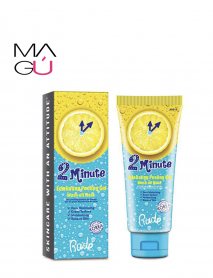 Exfoliante de rostro peeling gel Wash of Mask marca rude