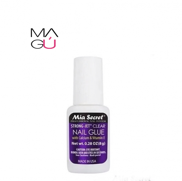 Goma Brush -on clearness nail gel resin Mia Secret 14gr