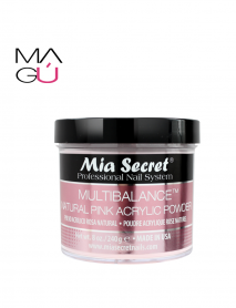 Multibalance Natural Pink Acrílico Powder Mia Secret 58gr