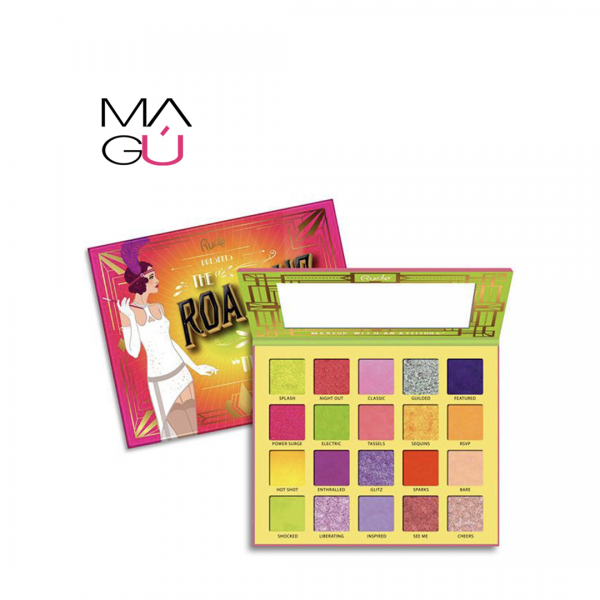 Paleta de sombras Roaring 20ˋs neón Rude Cosmetics