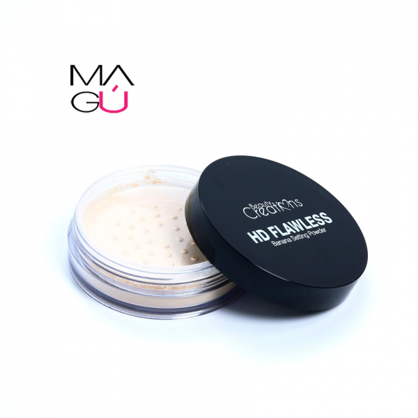 MAGU_Polvo Hd Flawless Banana Setting Powder Beauty Creations-01 Maquillaje Ecuador