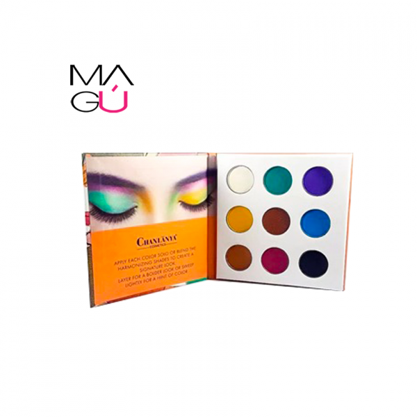 MAGU_Paleta de Sombras Chanlanya Cosmetics_01 maquillaje Ecuador