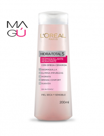 LECHE DESMAQUILLANTE HIDRATANTE HIDRA TOTAL 5 – 200 ML. – L’ORÉAL PARIS