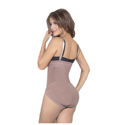 Faja Lycra Nylon Tipo Body Cremallera Lateral Sin Tirantes 3102 - MAGÚ  ECUADOR