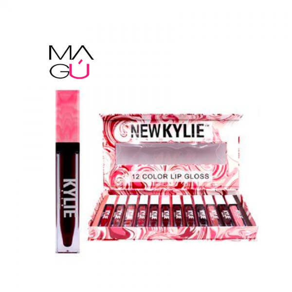 MAGU_Set 12 Labiales Lip Gloss NEW KYLIE