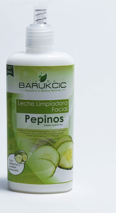 LECHE LIMPIADORA FACIAL DE PEPINOS - MAGÚ ECUADOR