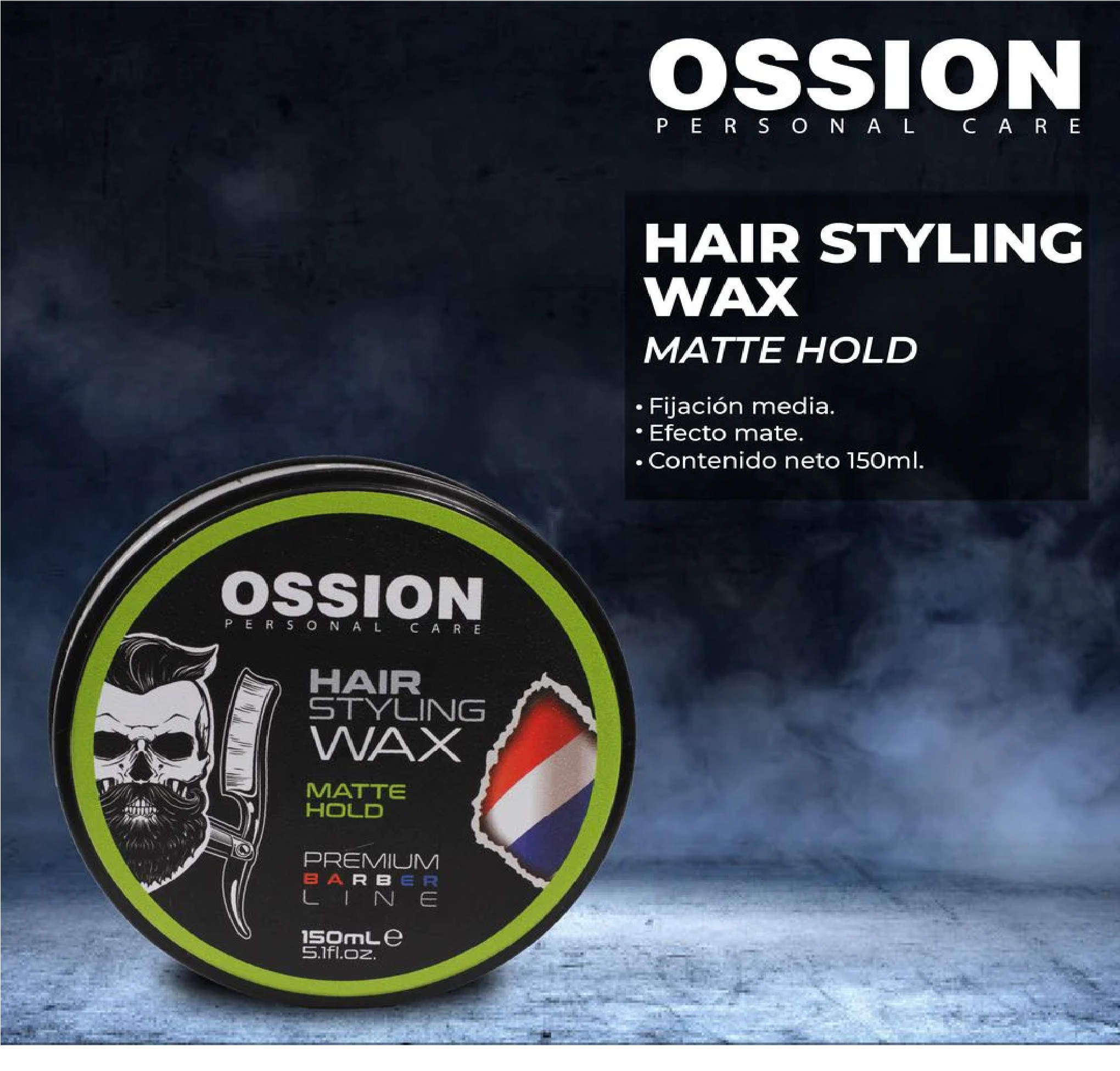 CERA HAIR MATTE HOLD 150ml - OSSION