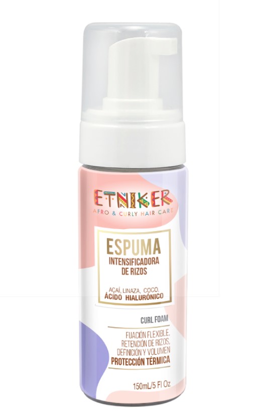 ESPUMA INTENSIFICADORA DE RIZOS ETNIKER