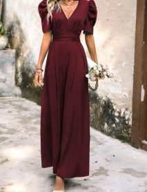 conjunto mono de pierna ancha